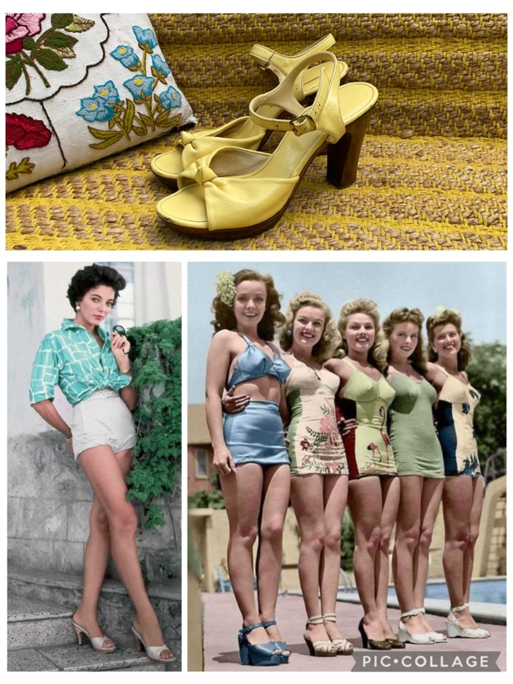 Authentic Polly’s! Polly of California, the original Hollywood pool shoe✨ Size 9